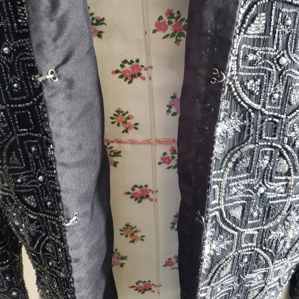 Partridge In A Pare Tree Formal Beaded Jacket - image 5